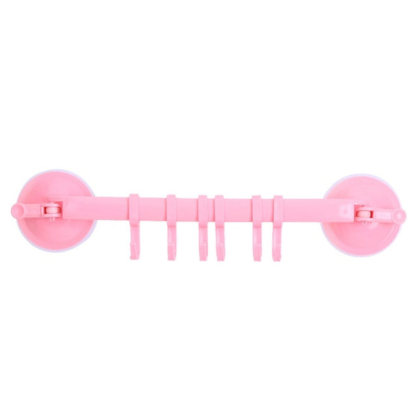 Sunction Adhesive Hook Kitchen Wall Hanging Rack Towel Holder