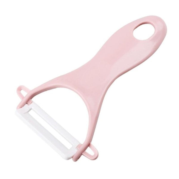Ceramics Fruit Peeler Cutter Vegetable Fruit Peeler Slicer Anti-slip Handle