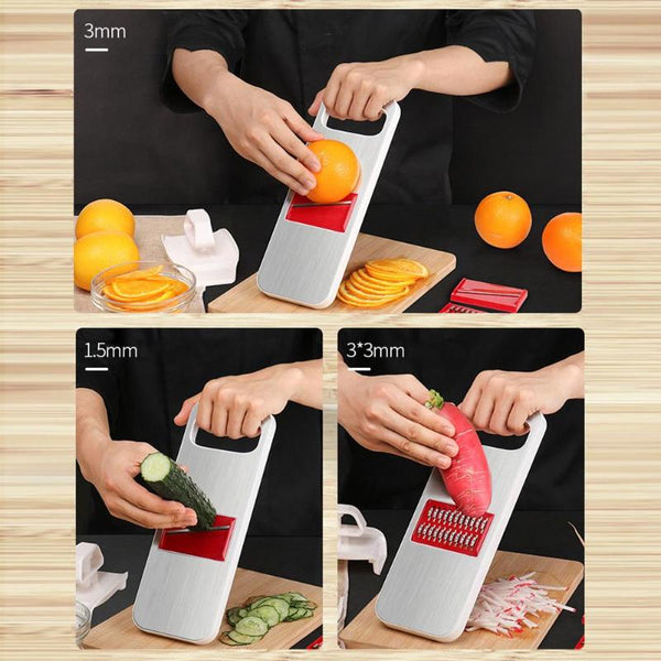 Multifunctional Vegetables Cutter Shredders Stainless Steel Slicer