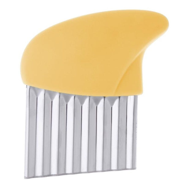 Stainless Steel Potato Chips Making Peeler Cutter Potato Wavy Cutter Vegetable